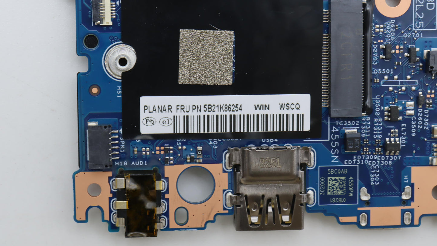 Lenovo Bdplanar I5-1245U,8Gvpax211Vpy - 5B21K86254