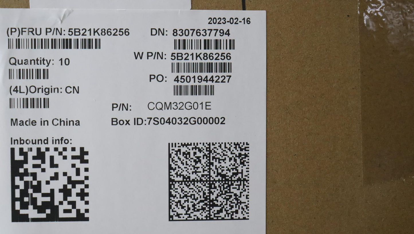 Lenovo Bdplanar I7-1265U,16G,Vpax211Y - 5B21K86256