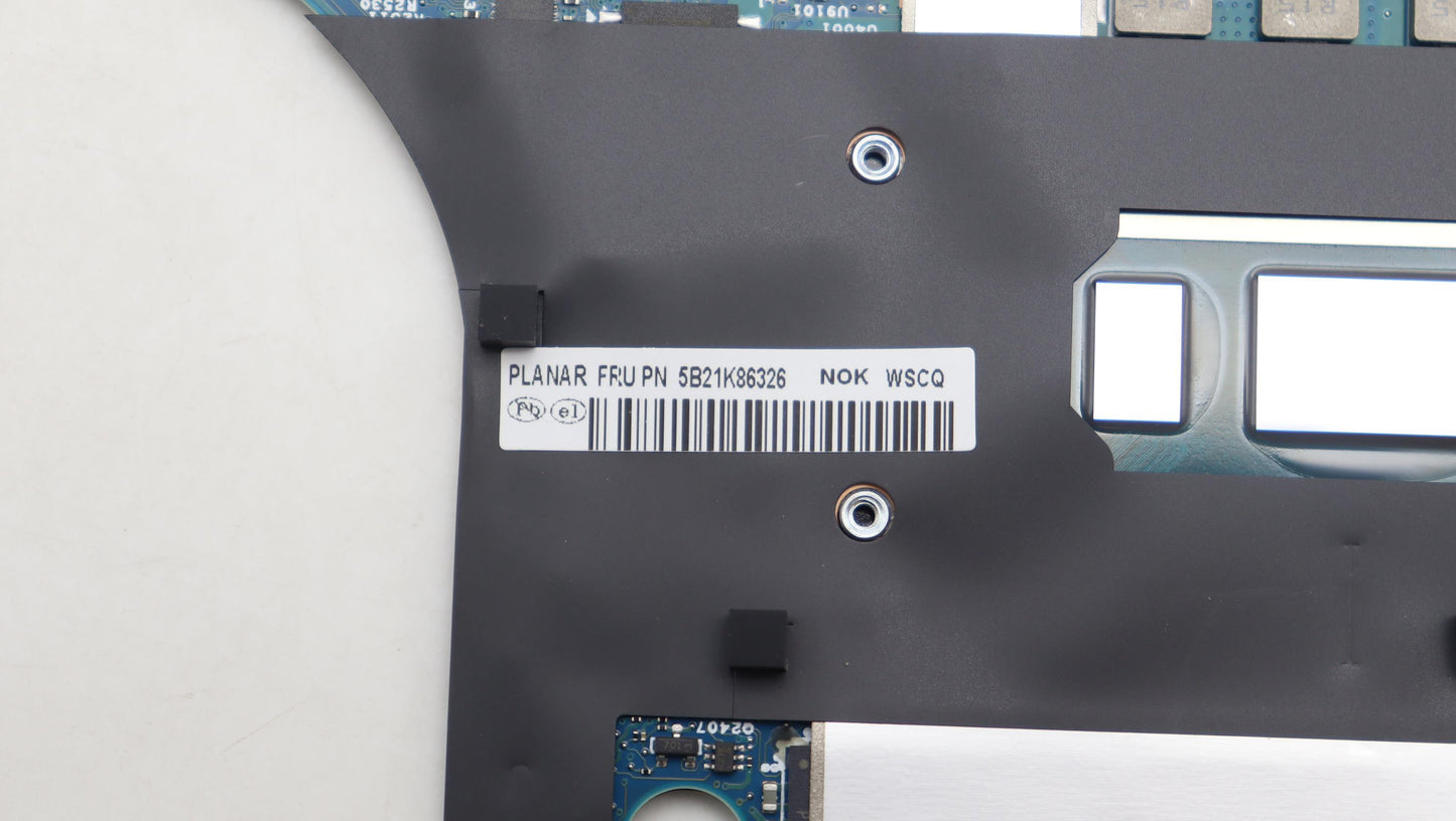 Lenovo Bdplanar I7-1265U,16G,Vpax211Y - 5B21K86326