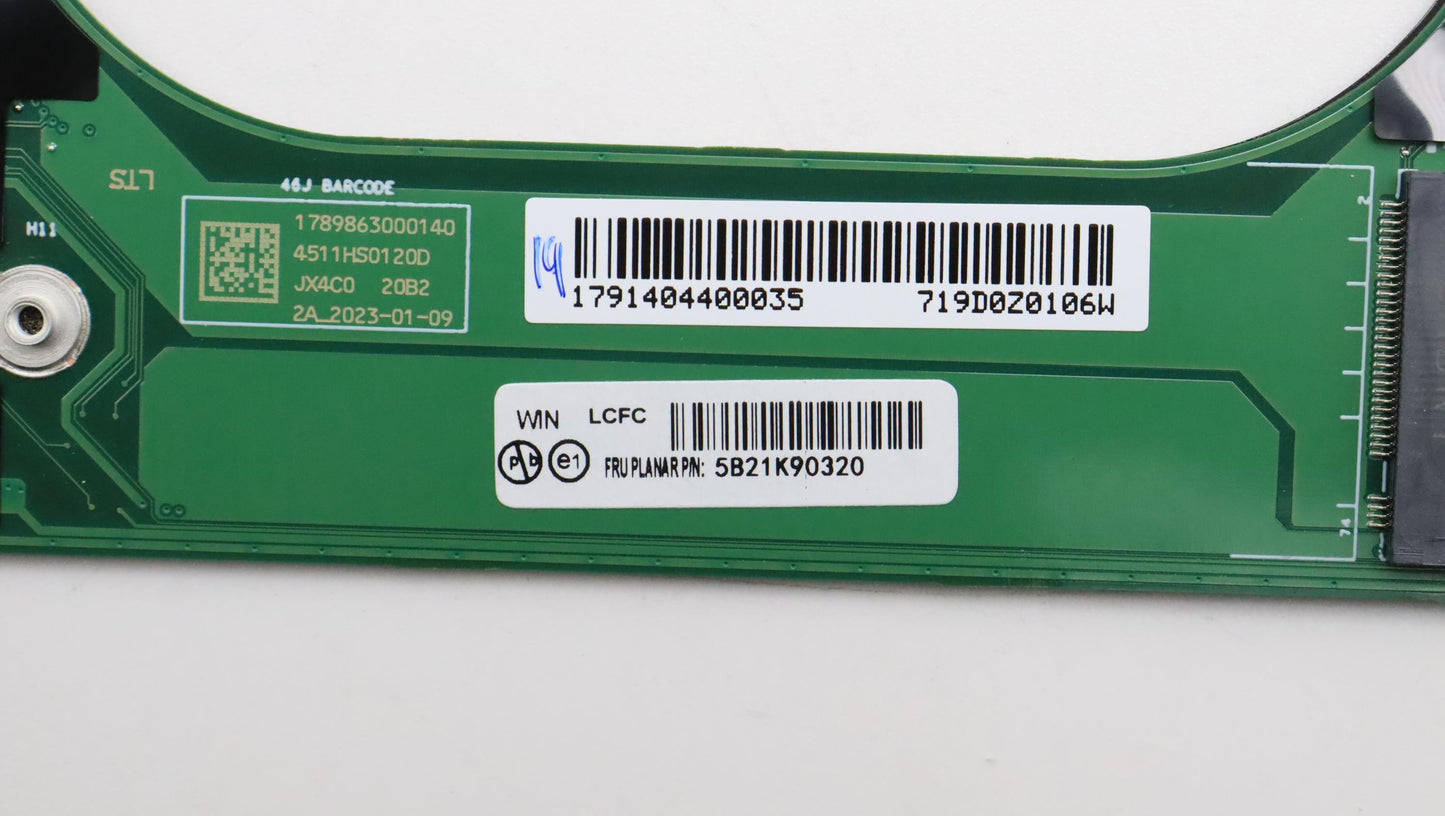 Lenovo Bdplanar Win,I5-1235U,8G,Ytpm2 - 5B21K90320