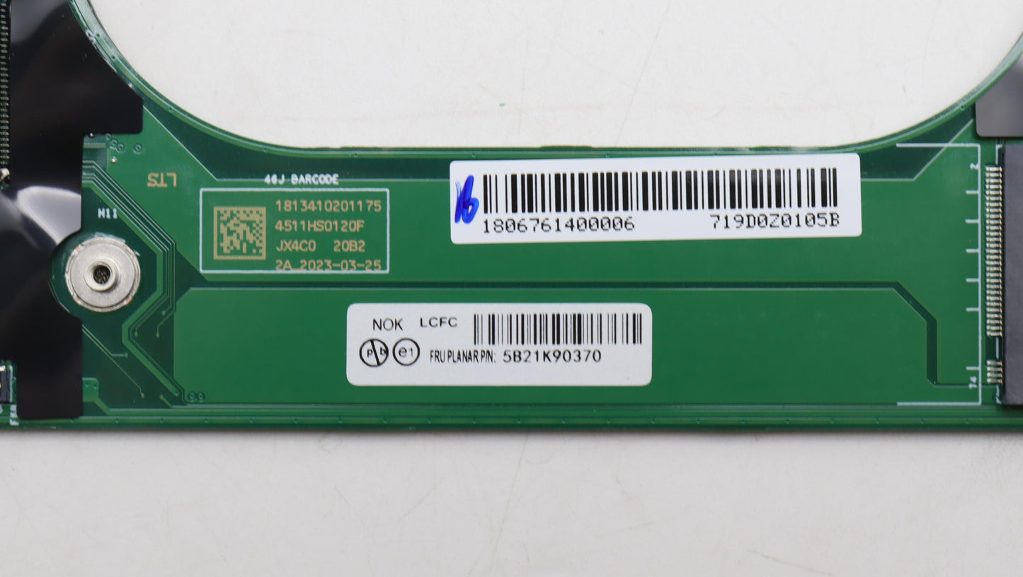 Lenovo Bdplanar Nok,I7-1255U,16G,Ytpm - 5B21K90370