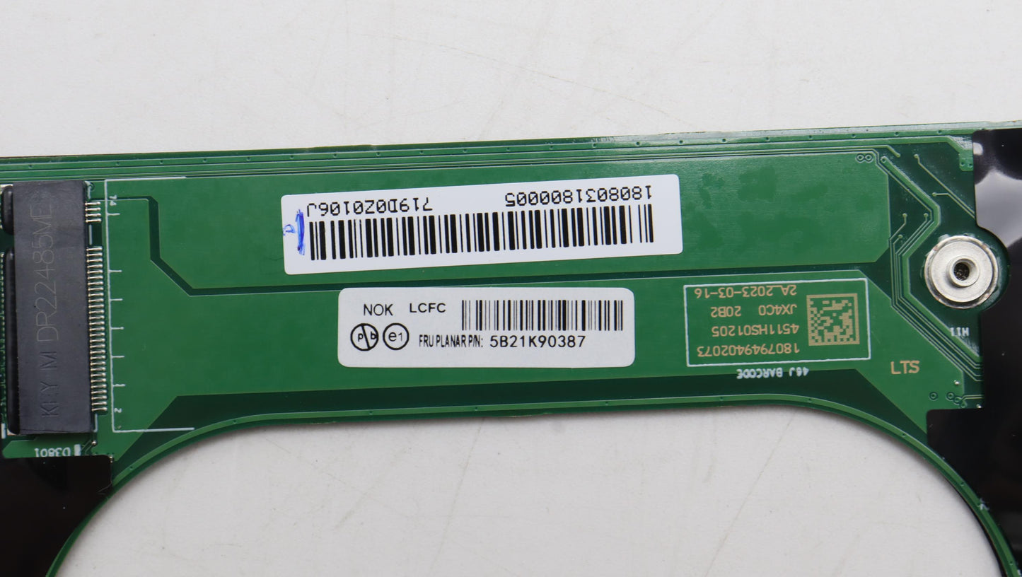 Lenovo Bdplanar Nok,I7-1260P,16G,Dtpm - 5B21K90387