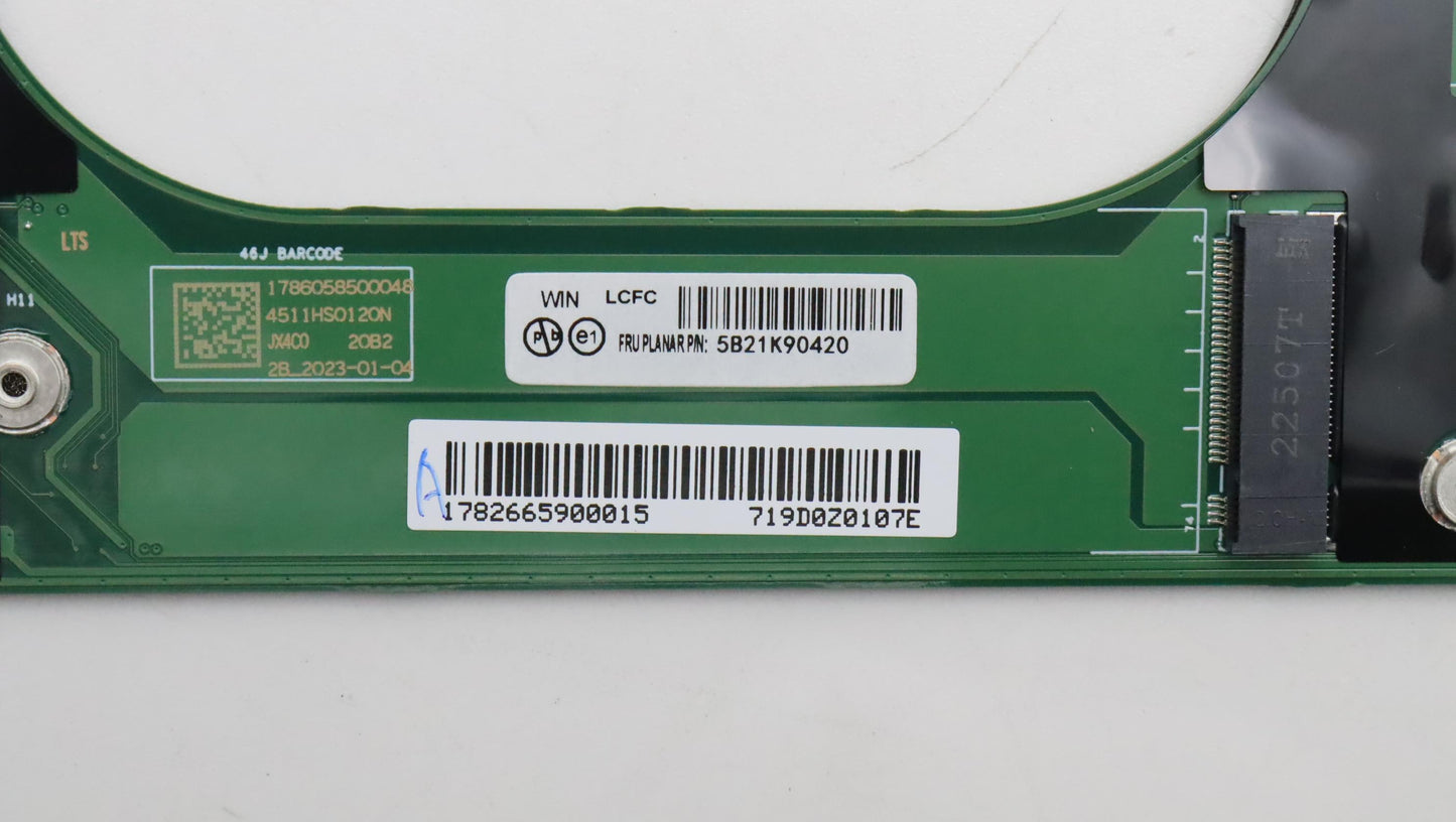Lenovo Bdplanar Win,I51245U,32,Ya,Ydt - 5B21K90420