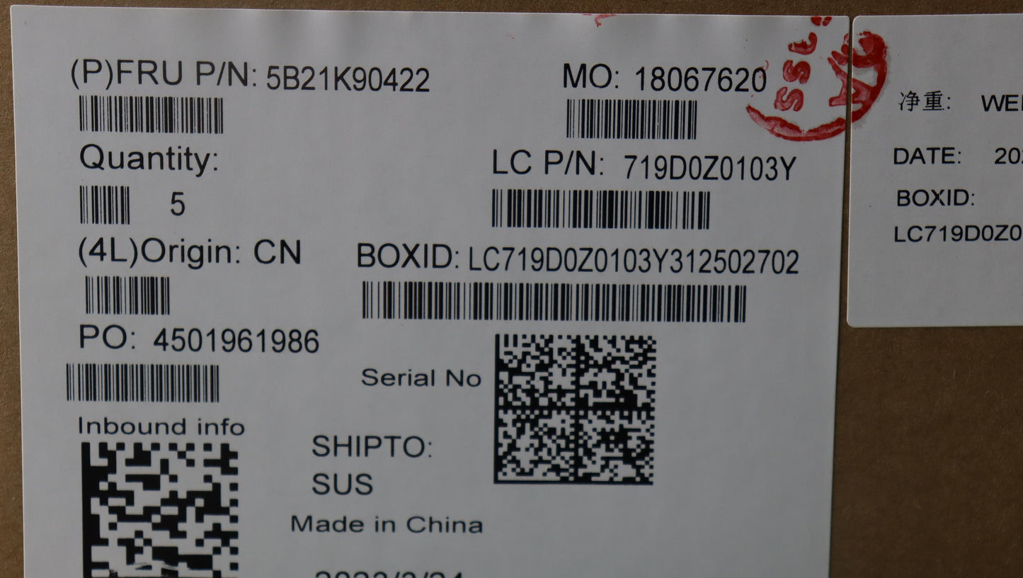 Lenovo Bdplanar Nok,I51245U,32,Ya,Ydt - 5B21K90422