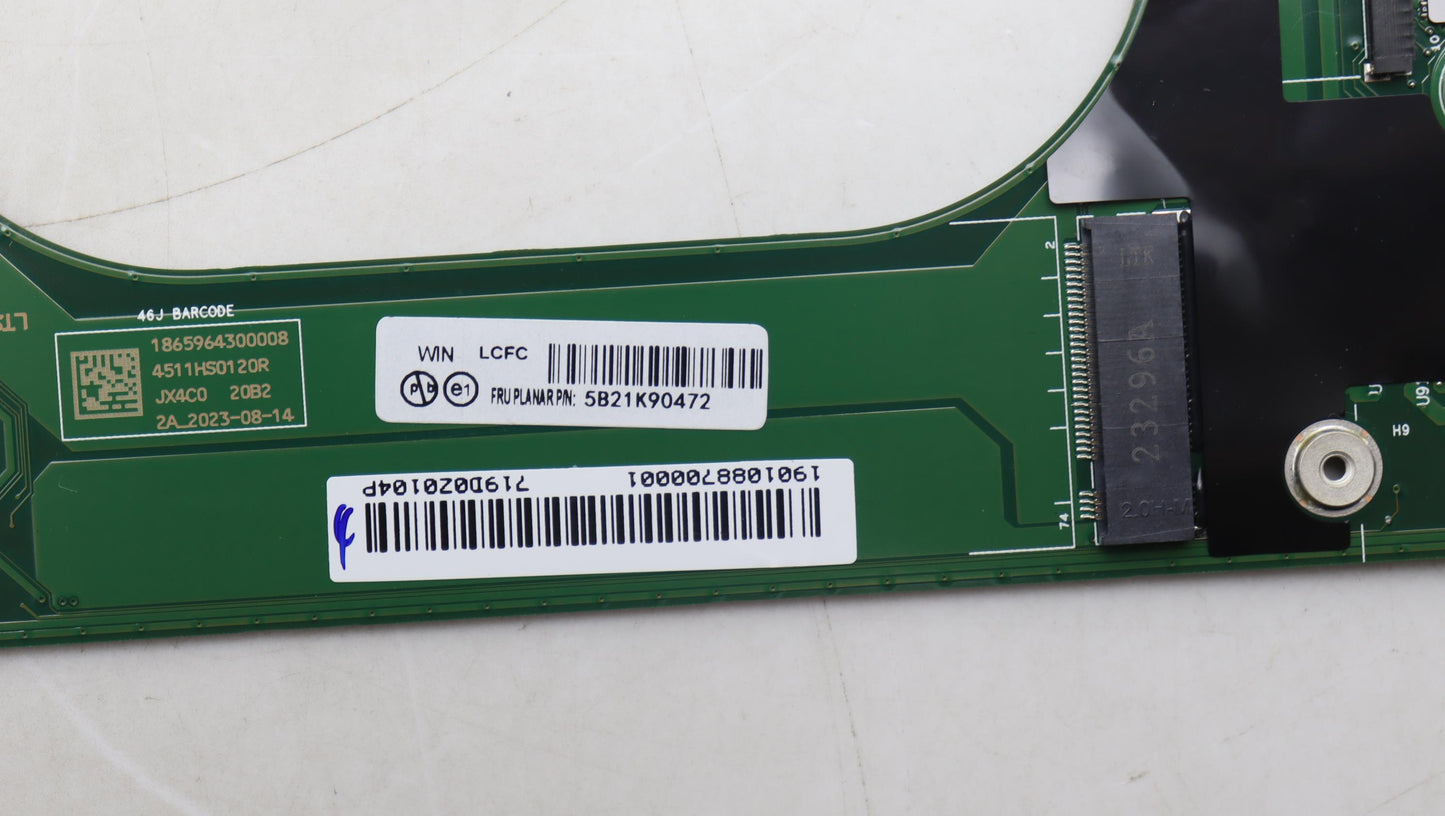Lenovo Bdplanar Win,I71280P,32,Amt,Yt - 5B21K90472