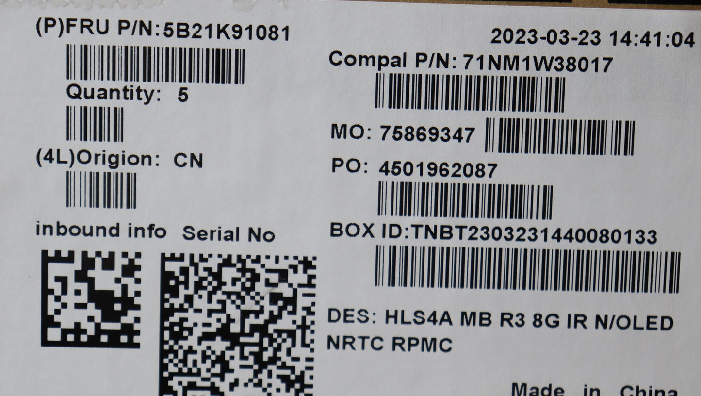 Lenovo Bdplanar Mb C82Xenokr37330Uma8 - 5B21K91081