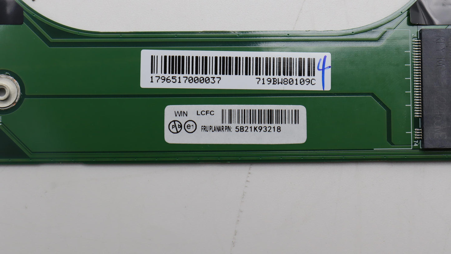Lenovo Bdplanar Win,I5-1135G7,32G,Ytp - 5B21K93218