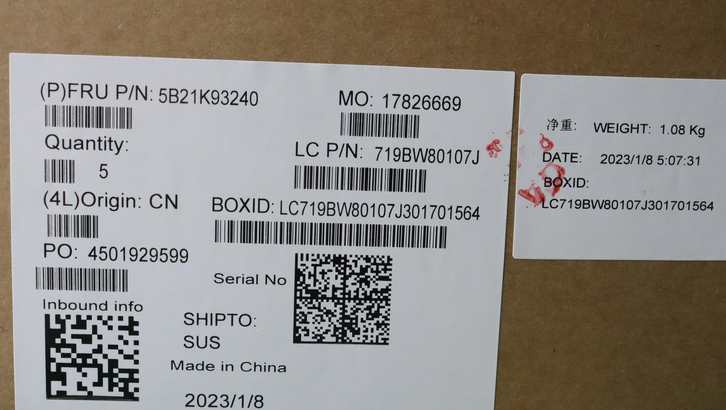 Lenovo Bdplanar Nok,I7-1165G7,16G,Ytp - 5B21K93240