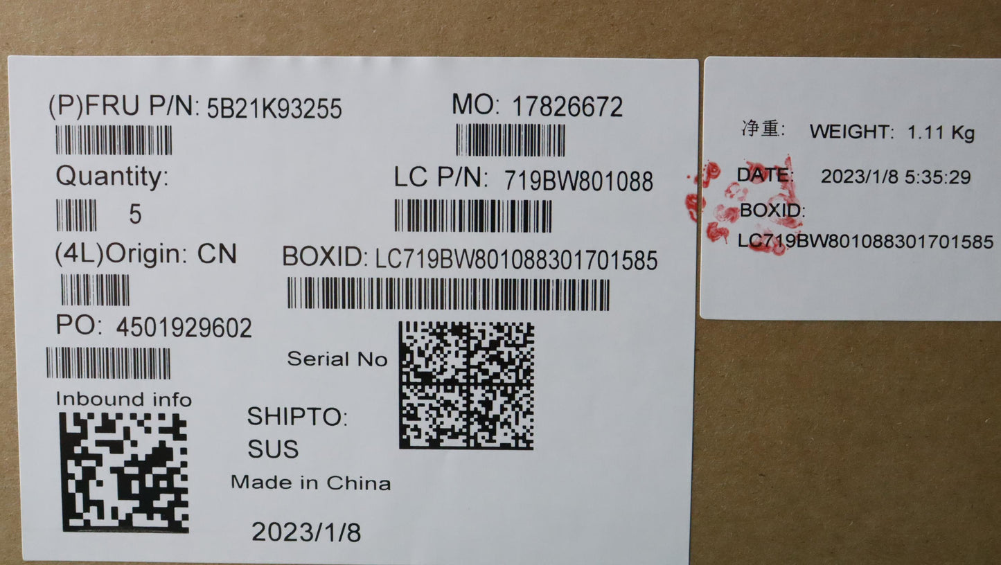 Lenovo Bdplanar Nok,I7-1165G7,32G,Ytp - 5B21K93255