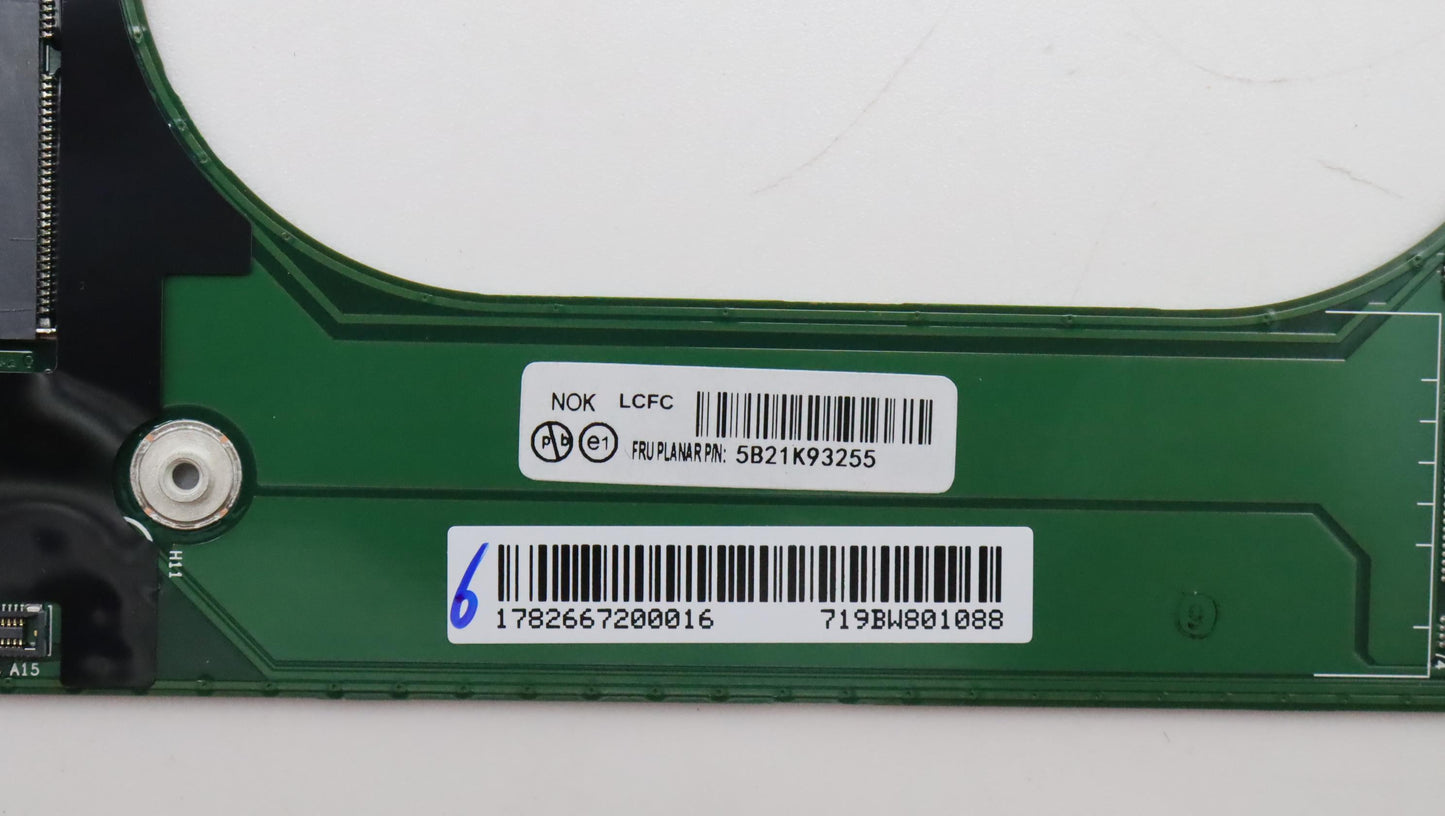 Lenovo Bdplanar Nok,I7-1165G7,32G,Ytp - 5B21K93255