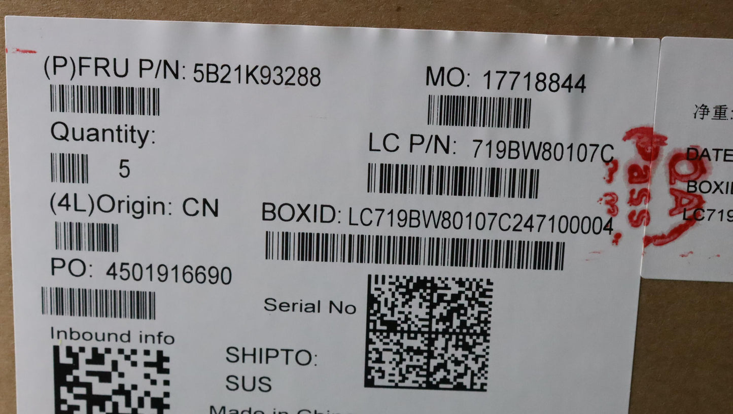 Lenovo System Board, i7-1185G7, 16GB, WIN, TPM2 - 5B21K93288