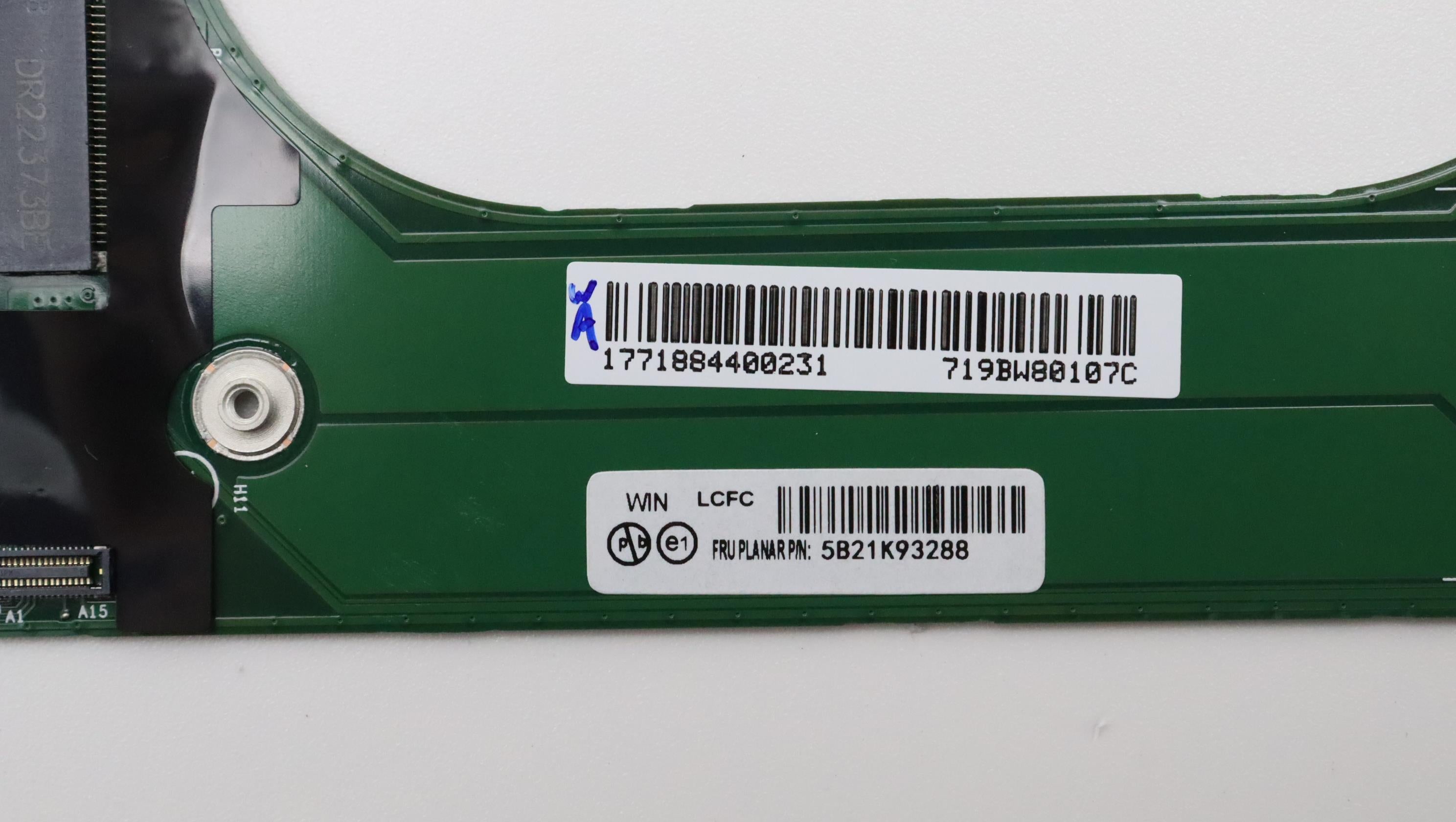 Lenovo System Board, i7-1185G7, 16GB, WIN, TPM2 - 5B21K93288