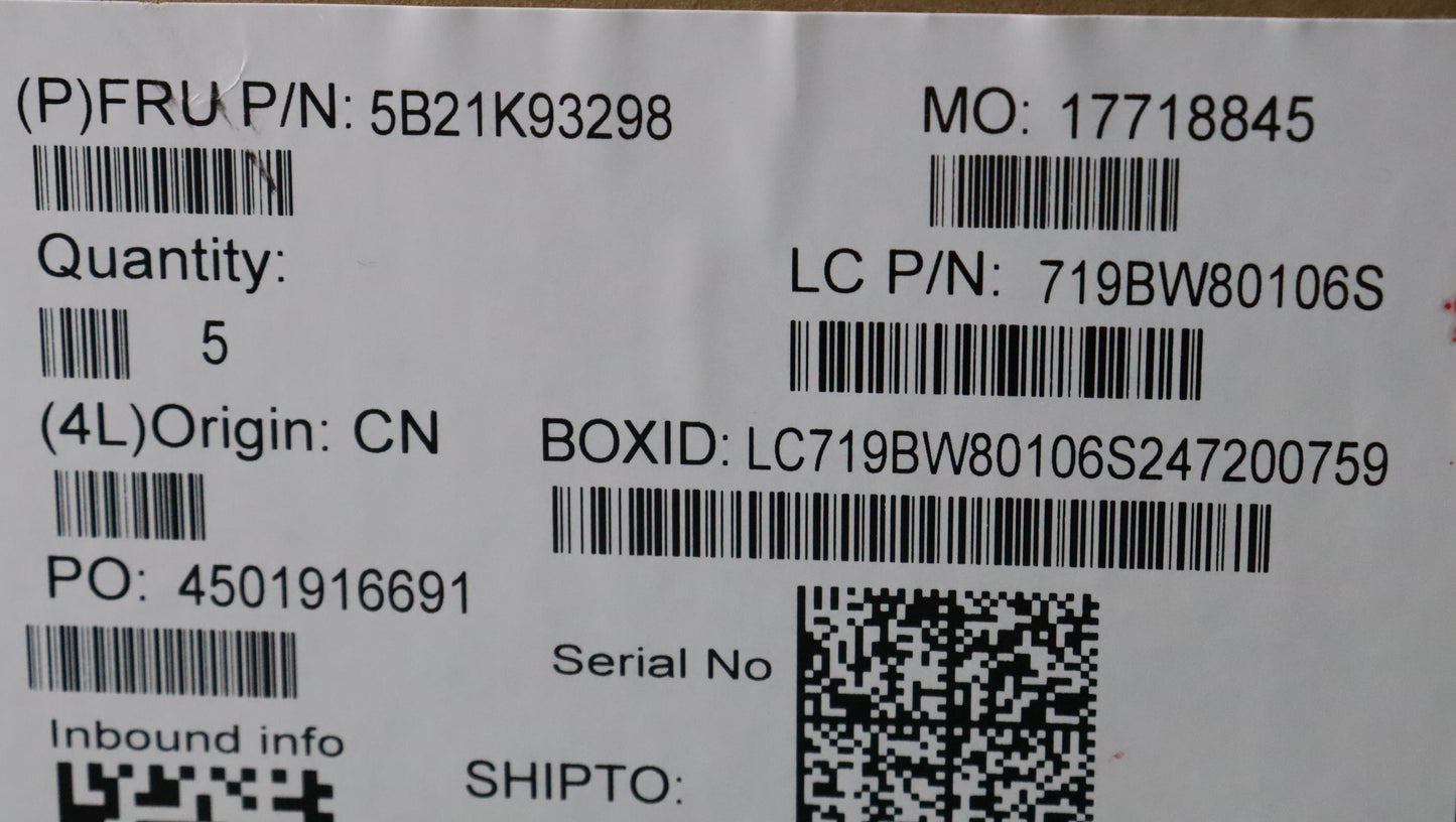 Lenovo Bdpalnar - 5B21K93298