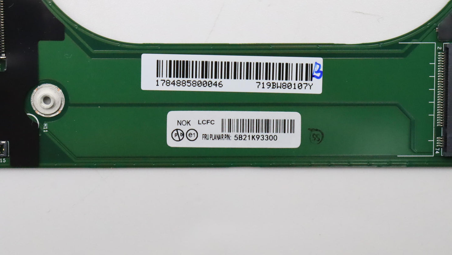 Lenovo Bdplanar Nok,I7-1185G7,32G,Amt - 5B21K93300