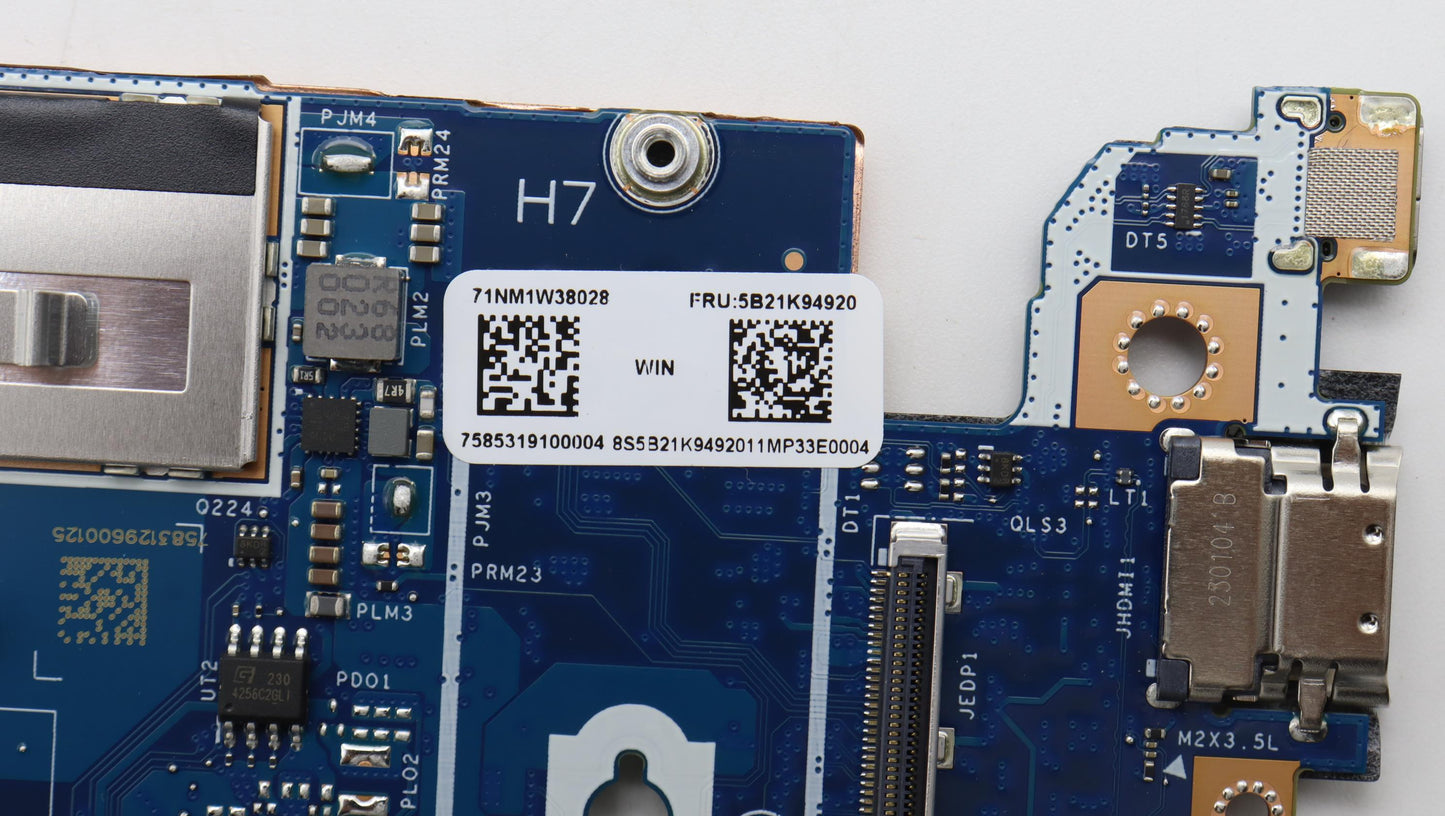 Lenovo Bdplanar Mb C82Xewinr77730Uma1 - 5B21K94920