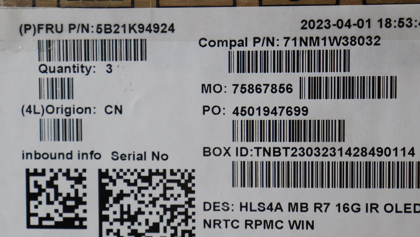 Lenovo Bdplanar Mb C82Xewinr77730Uma1 - 5B21K94924