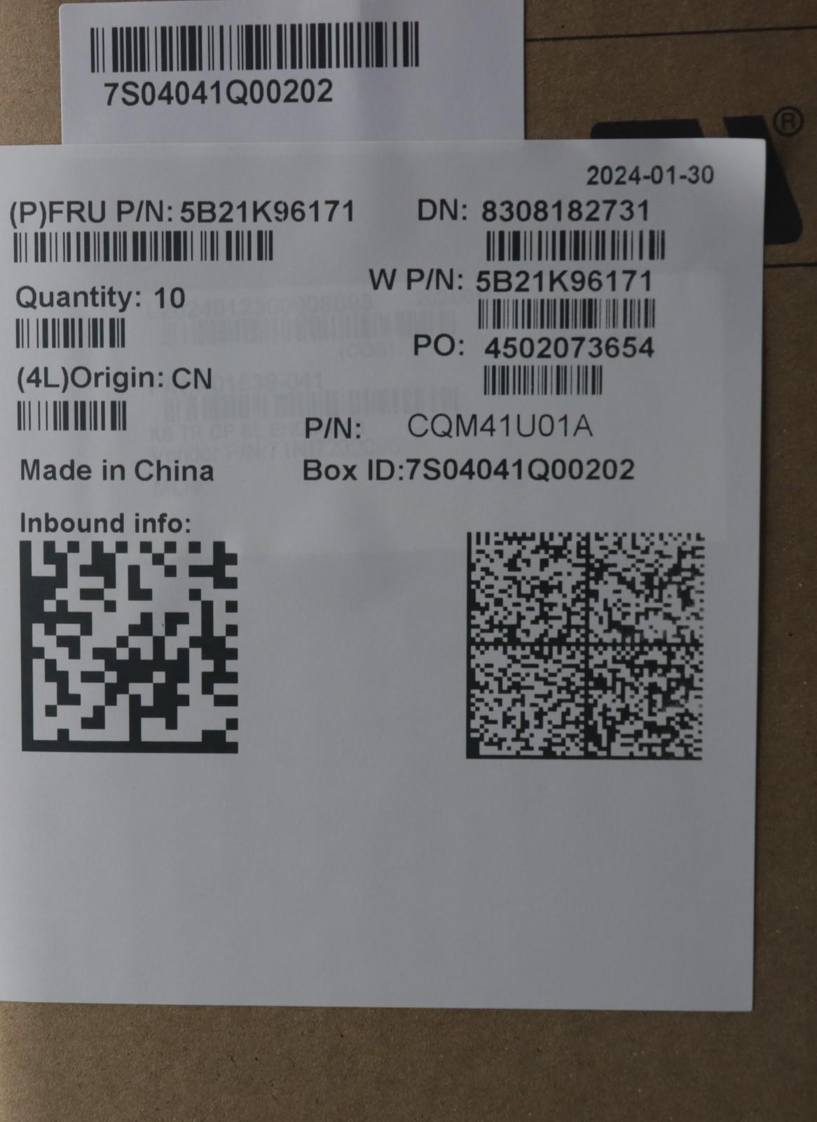Lenovo Bdplanar Frlr7Pro16Gbrz616Yftl - 5B21K96171