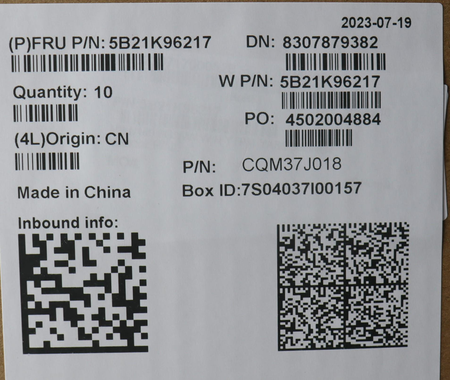 Lenovo Bdplanar N100 8G Ww Win N-Amt - 5B21K96217