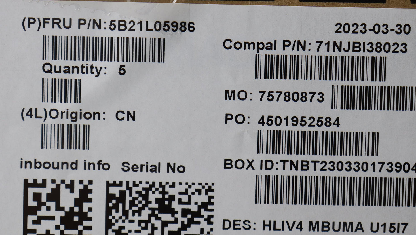 Lenovo Bdplanar C21Jc I71355U Uix8G R - 5B21L05986