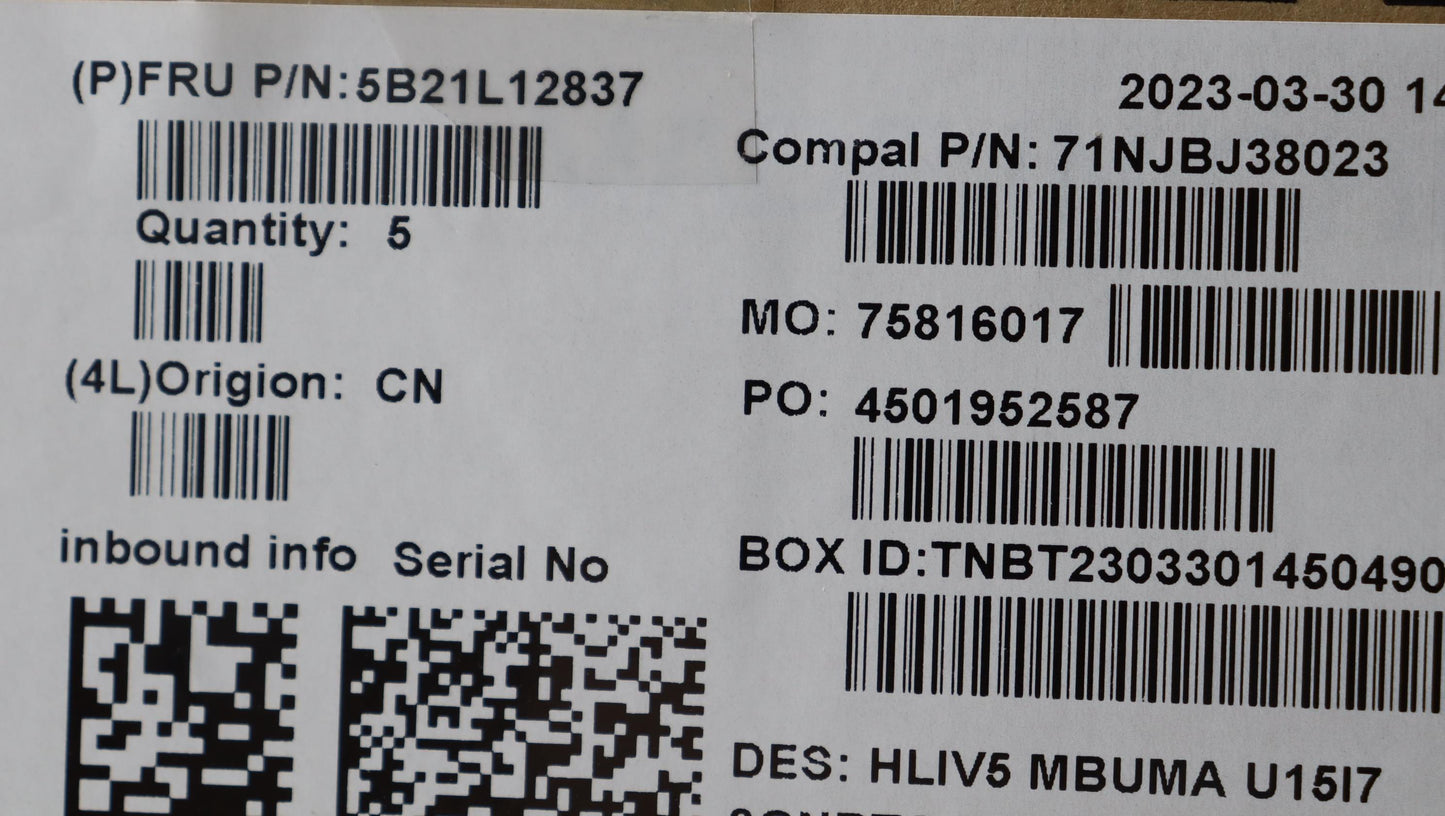 Lenovo Bdplanar C21Jd I71355U Uix8G R - 5B21L12837