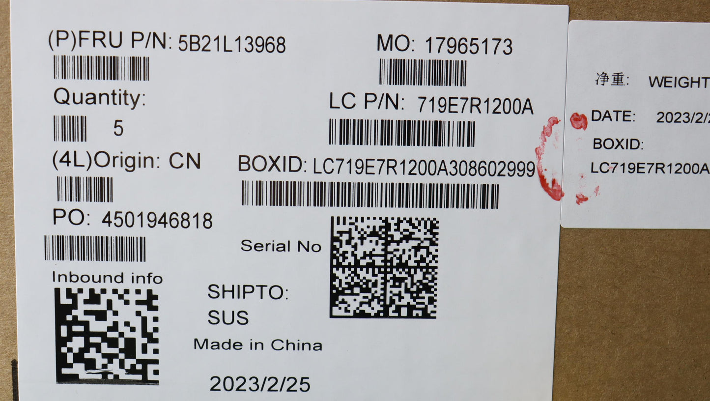 Lenovo Bdplanar L83Aqwini513500H Rtx3 - 5B21L13968
