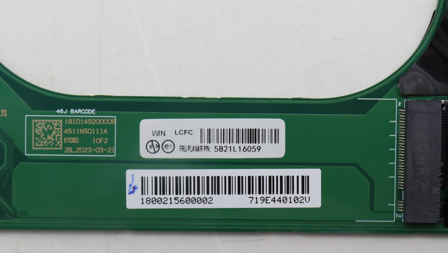 Lenovo Bdplanar I7-1360P 16G Np Winna - 5B21L16059