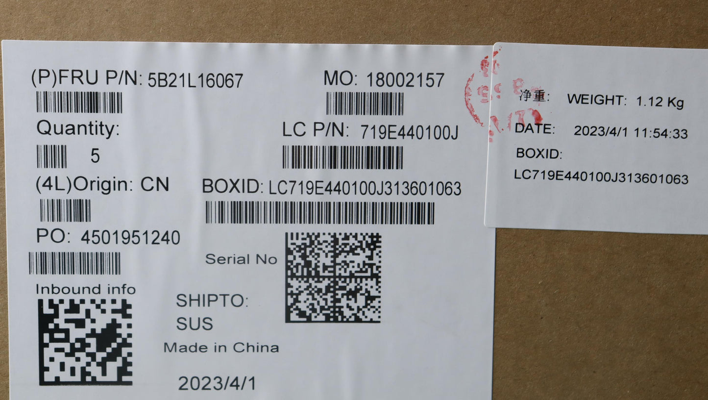 Lenovo Bdplanar I7-1360P 32G Np Winna - 5B21L16067