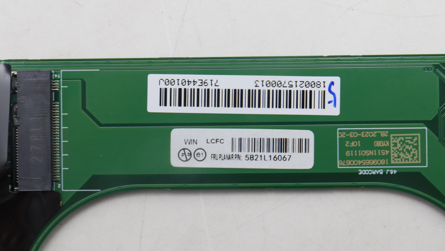 Lenovo Bdplanar I7-1360P 32G Np Winna - 5B21L16067