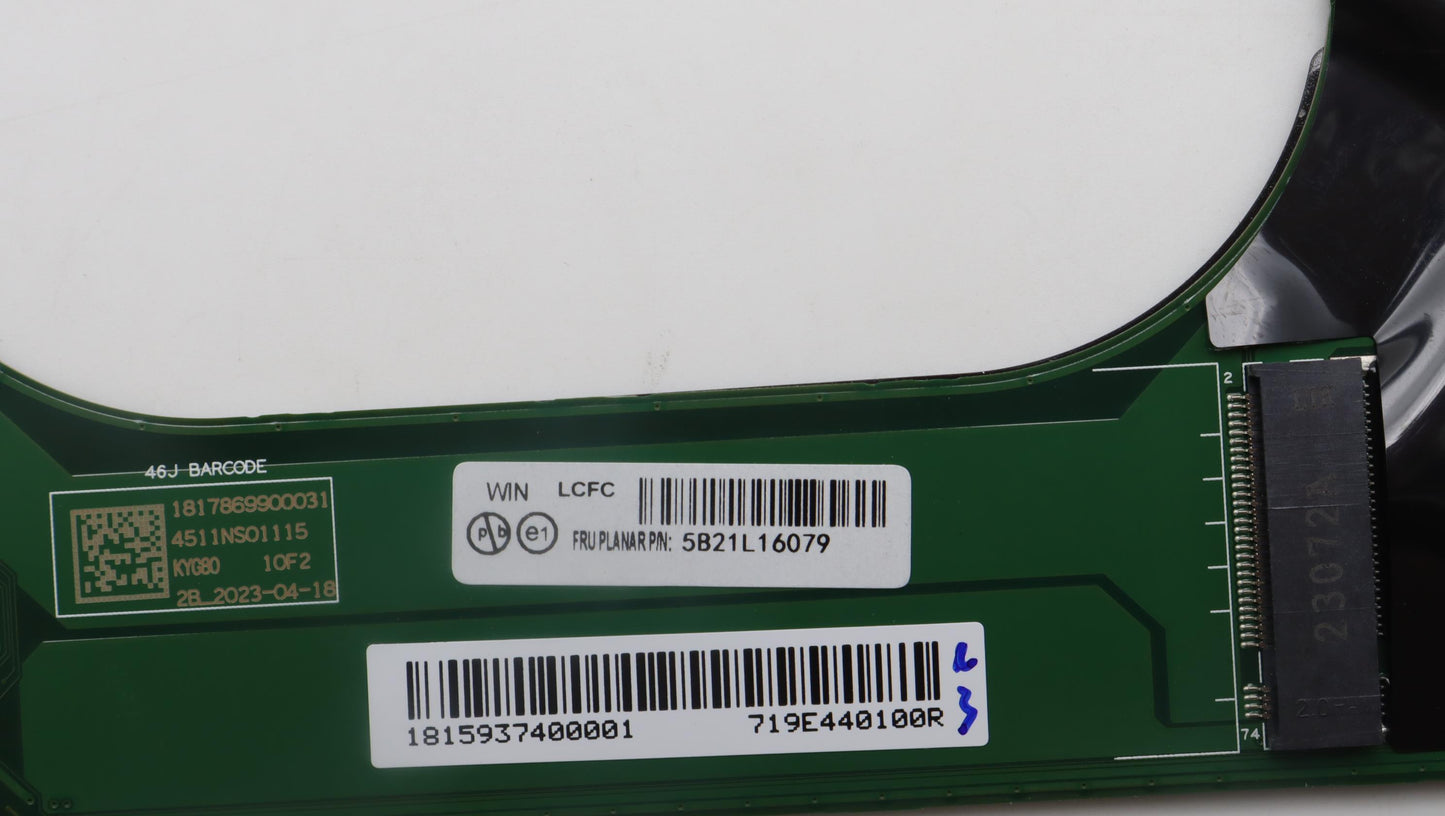 Lenovo Bdplanar I7-1360P 16G Winyabyd - 5B21L16079