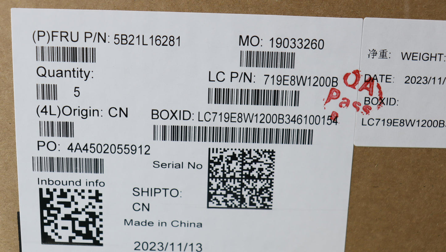 Lenovo Bdplanar L83Bunoki713705H Rtx4 - 5B21L16281
