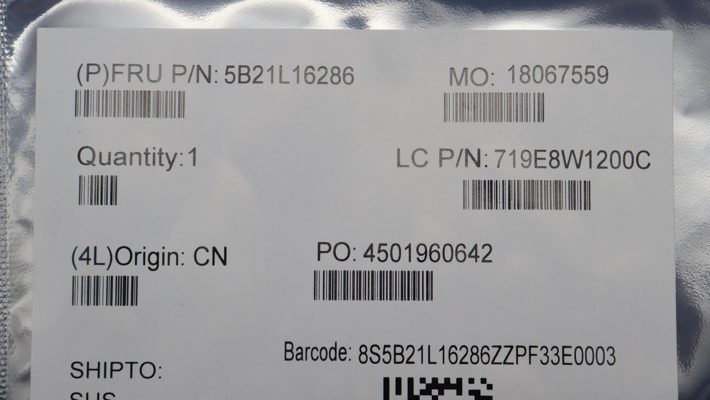 Lenovo Bdplanar L83Buwini713705H Rtx4 - 5B21L16286