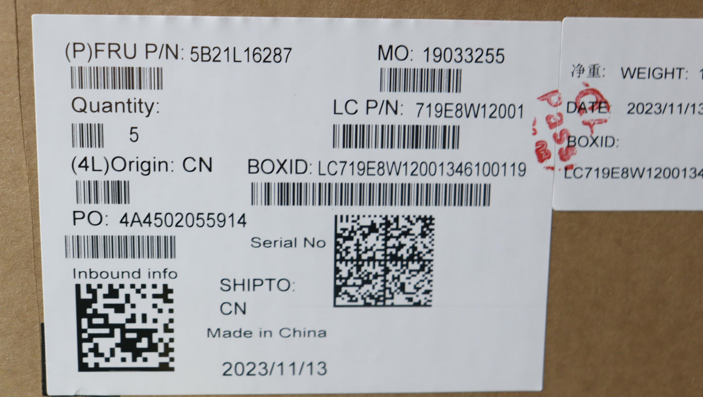 Lenovo Bdplanar L83Bunoki713705H Rtx4 - 5B21L16287