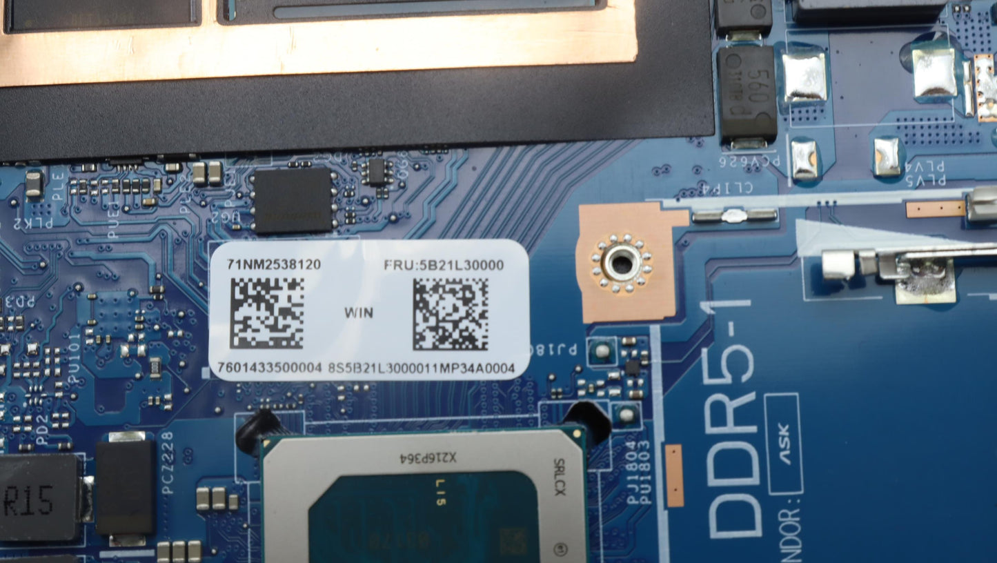Lenovo Bdplanar C 82Xv I512450H Rtx40 - 5B21L30000