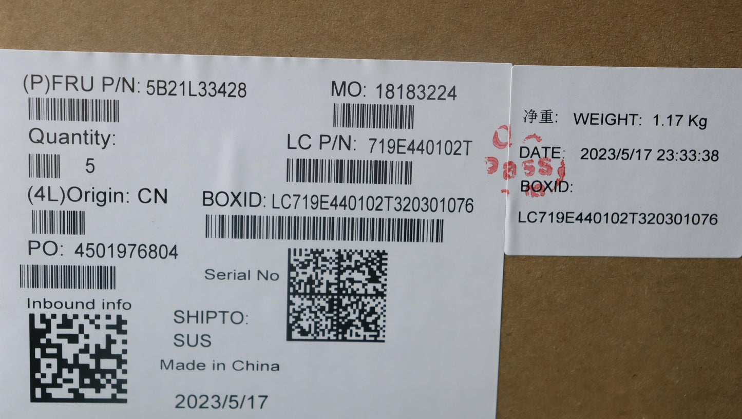 Lenovo Bdplanar I7-1370P 64G Nokyayab - 5B21L33428