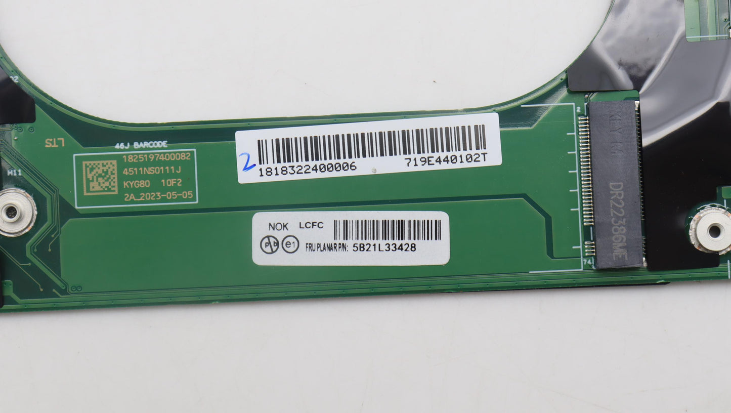 Lenovo Bdplanar I7-1370P 64G Nokyayab - 5B21L33428