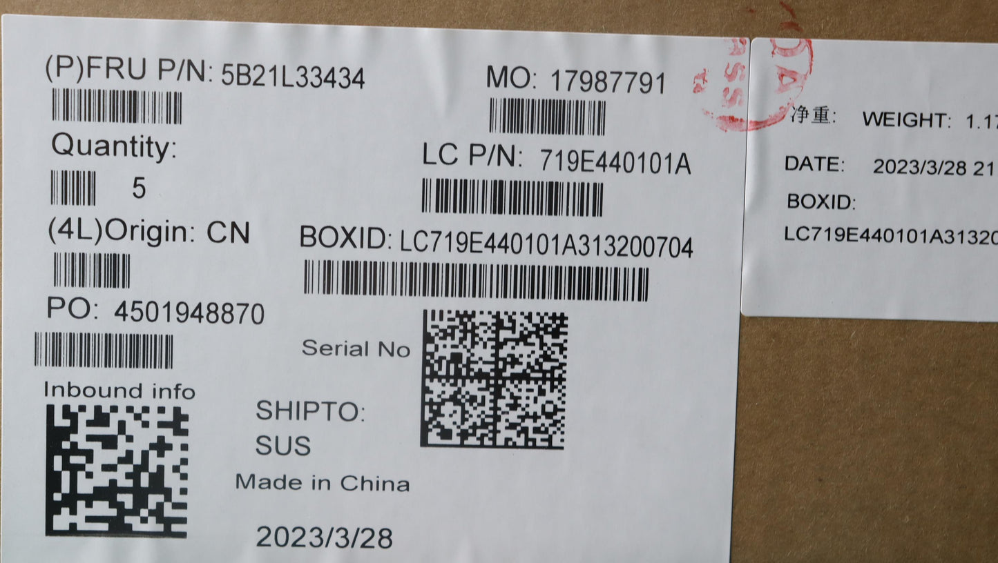 Lenovo Bdplanar I5-1335U 16G Np Winna - 5B21L33434