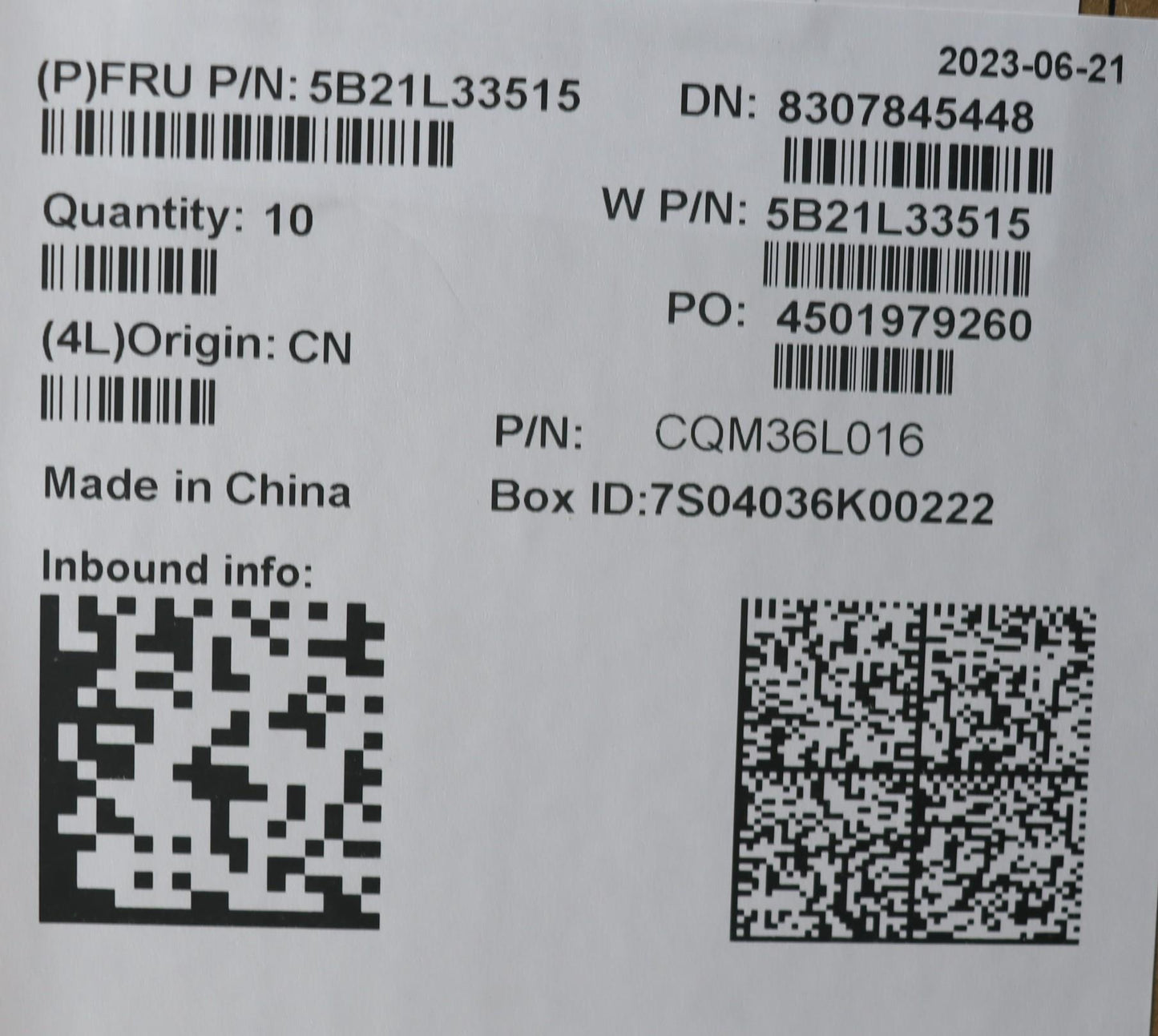 Lenovo Bdplanar Fru R7 7730U 8Gb,Win, - 5B21L33515