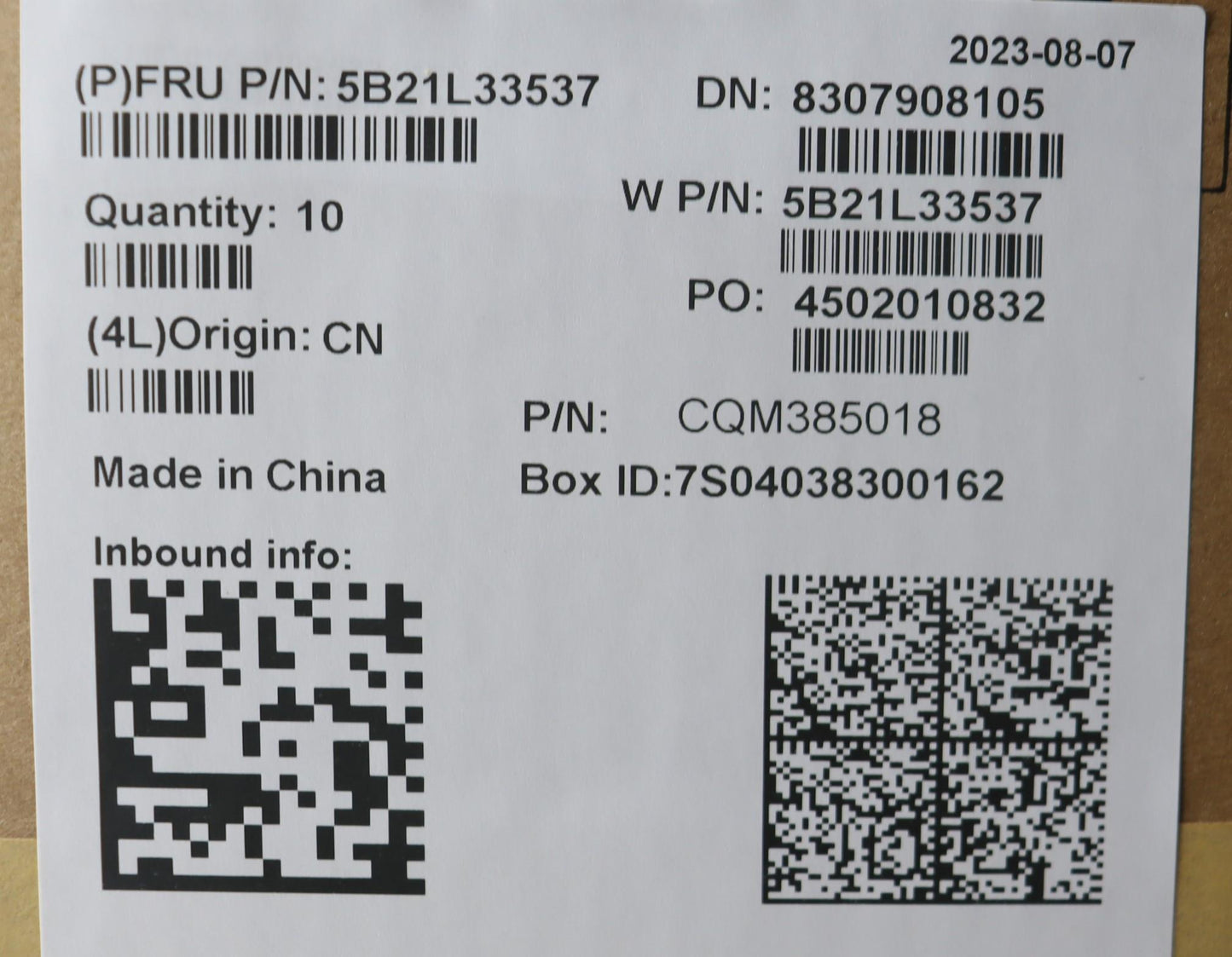 Lenovo Bdplanar R7P 7730U,Win,Y-Dash, - 5B21L33537
