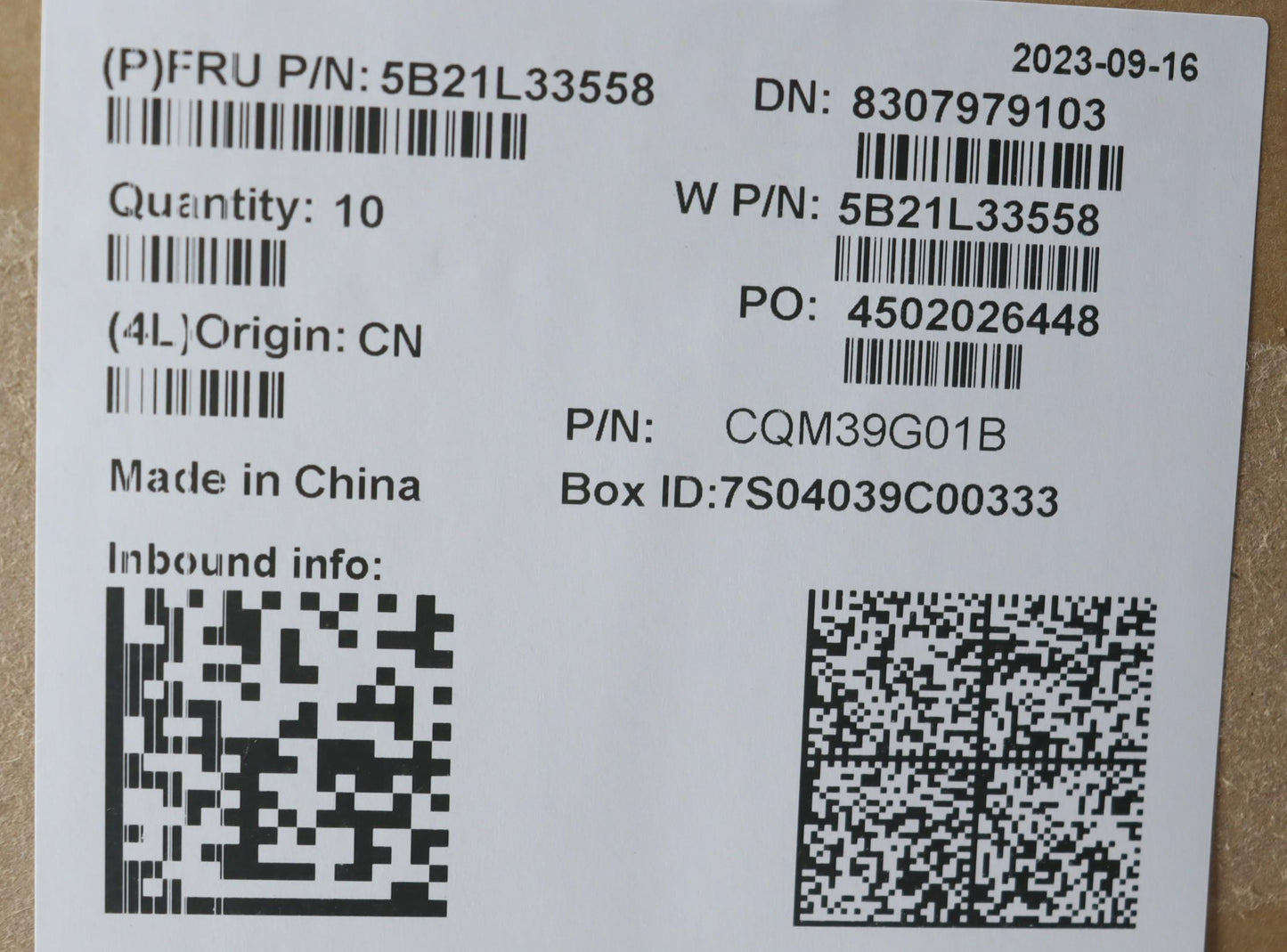 Lenovo Bdplanar I5-1335U,Ig,Nok,Na,Dt - 5B21L33558