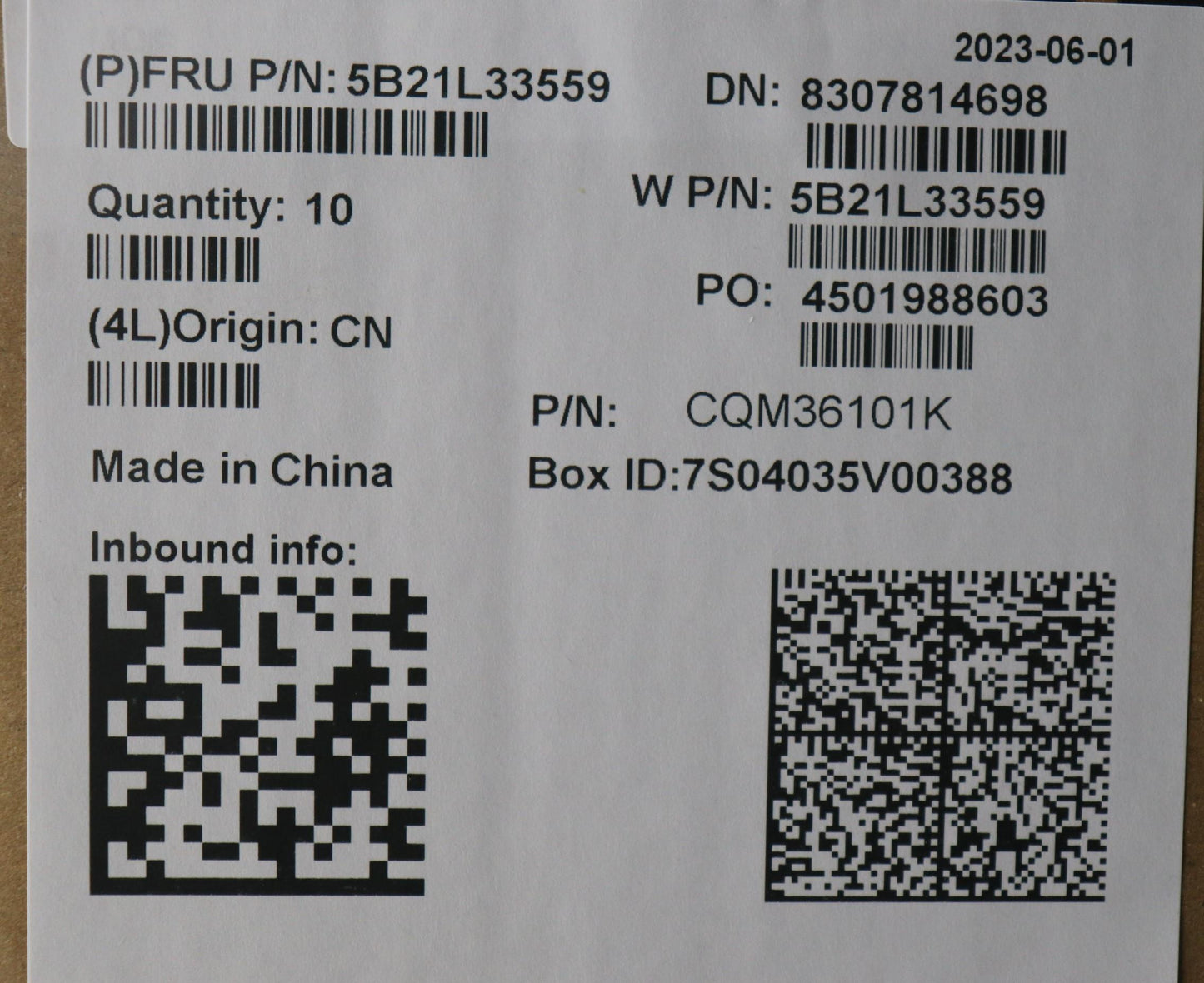 Lenovo Bdplanar I5-1335U,Ig,Nok,Na,Dt - 5B21L33559