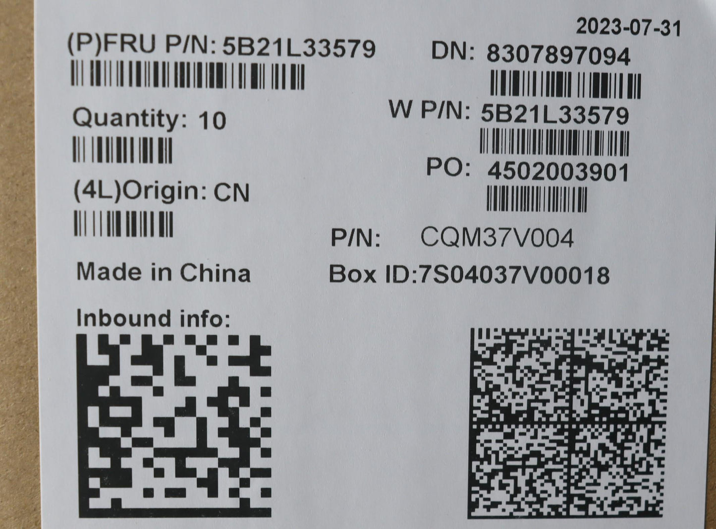 Lenovo Bdplanar I5-1340P,Ig,Win,Na,Dt - 5B21L33579