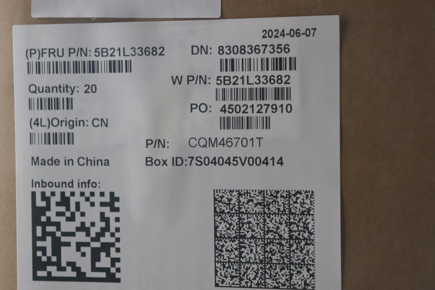 Lenovo Bdplanar I5-1350P Vp,Ig,Nok,Ya - 5B21L33682