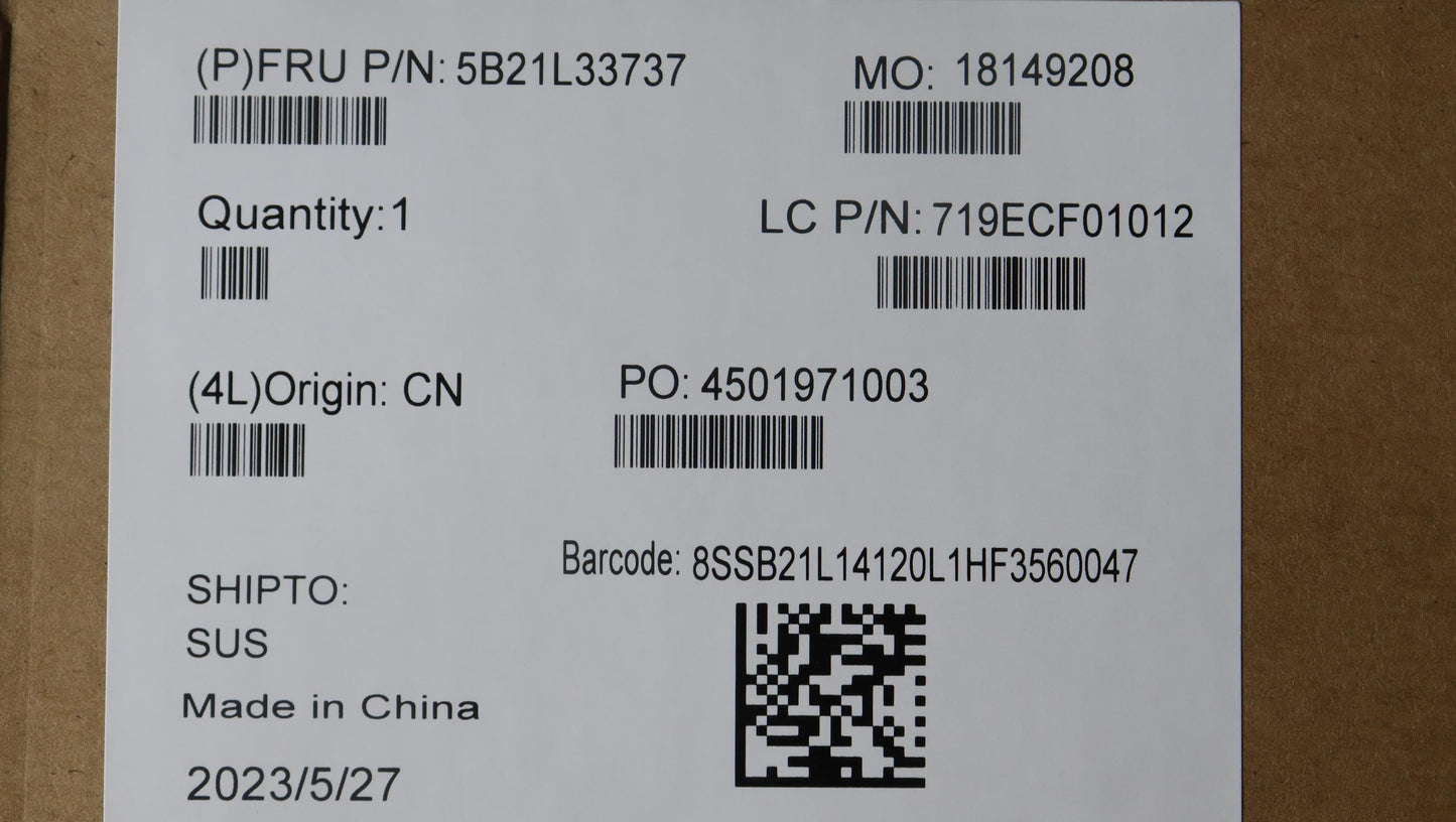 Lenovo Bdplanar I5-1335U16Gwin Na Yab - 5B21L33737