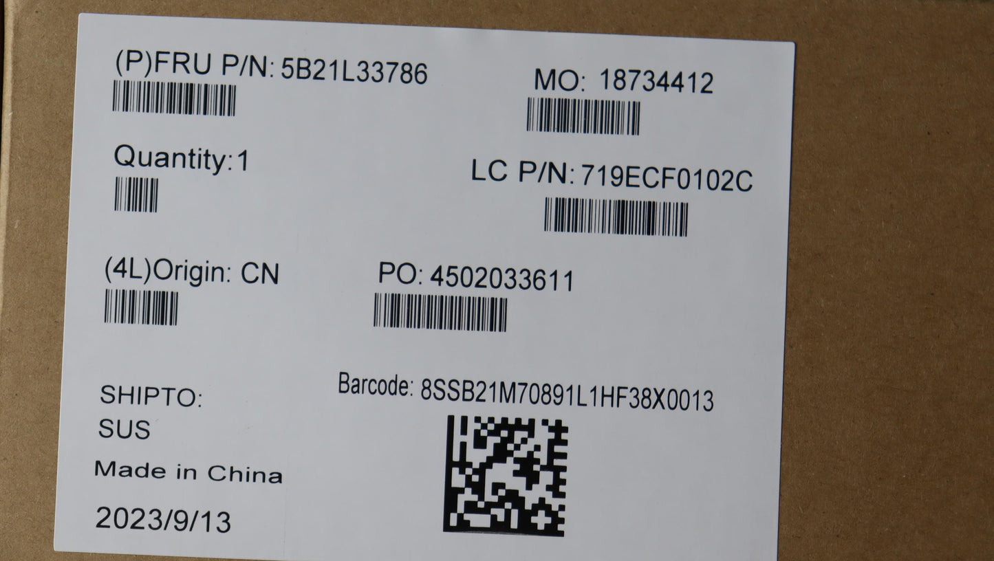 Lenovo Bdplanar I5-1340P16Gwin Na Nab - 5B21L33786