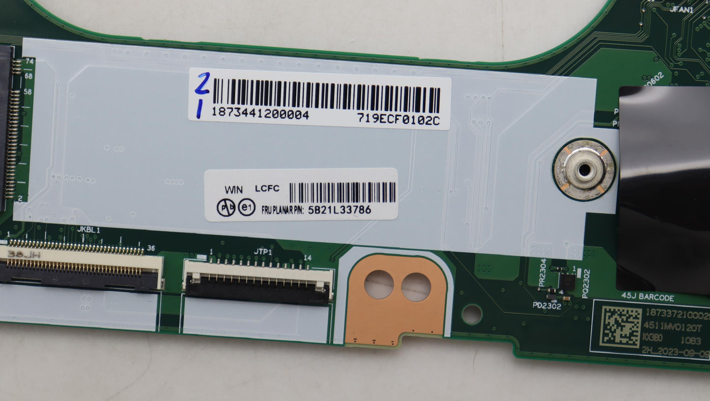 Lenovo Bdplanar I5-1340P16Gwin Na Nab - 5B21L33786
