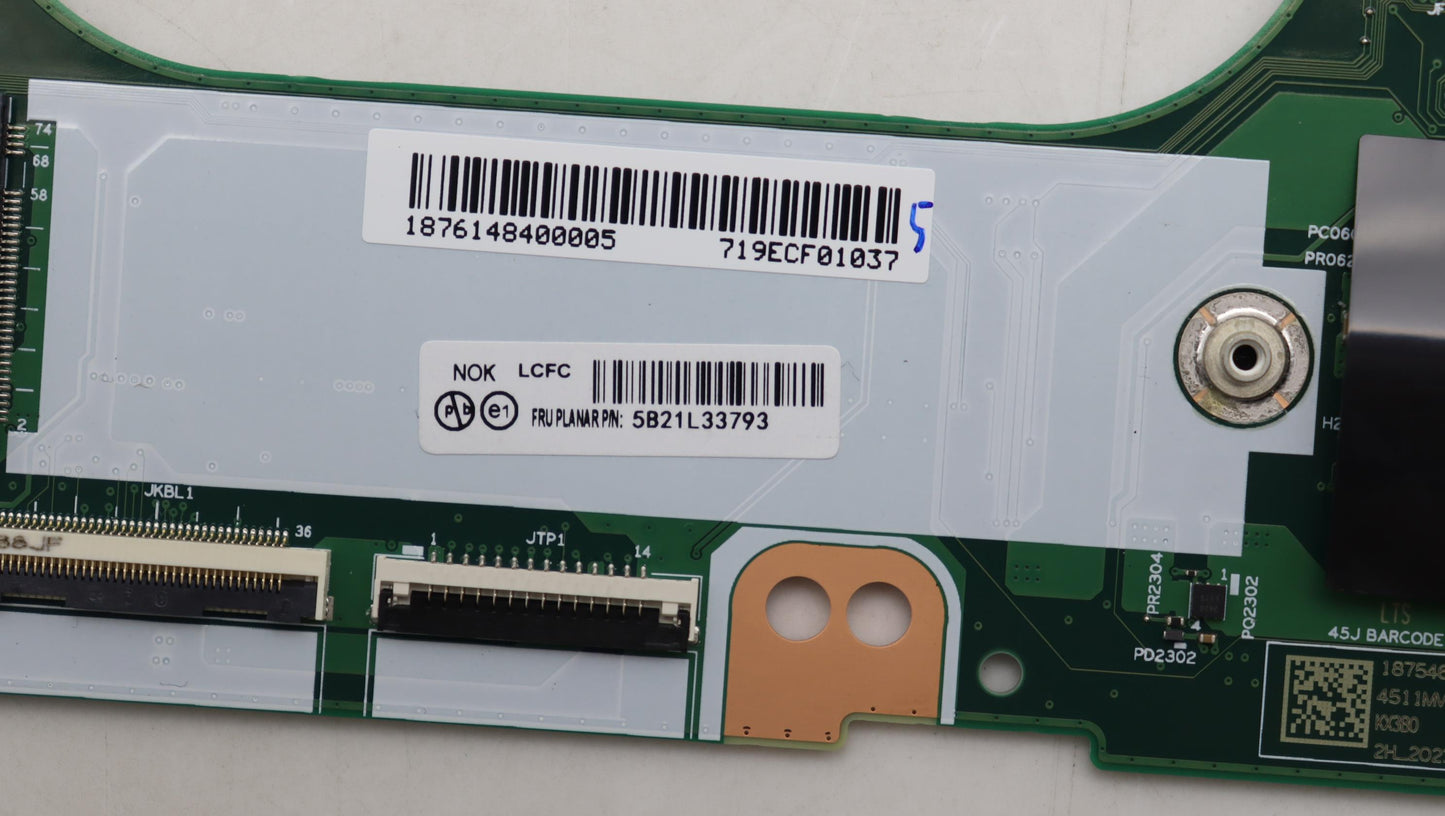 Lenovo Bdplanar I7-1360P16Gnok Na Yab - 5B21L33793