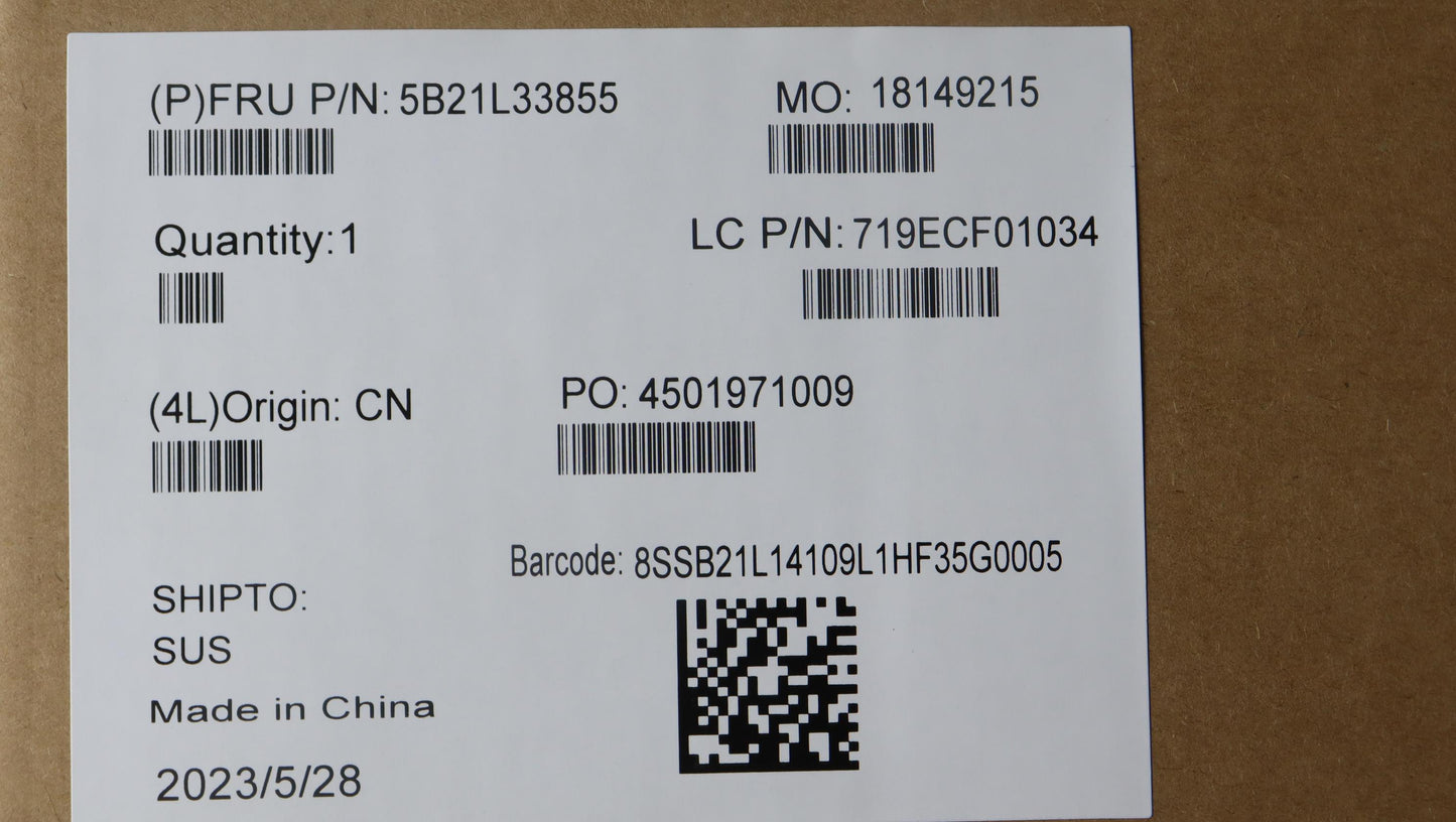Lenovo Bdplanar I7-1370P32Gwinya Yab - 5B21L33855