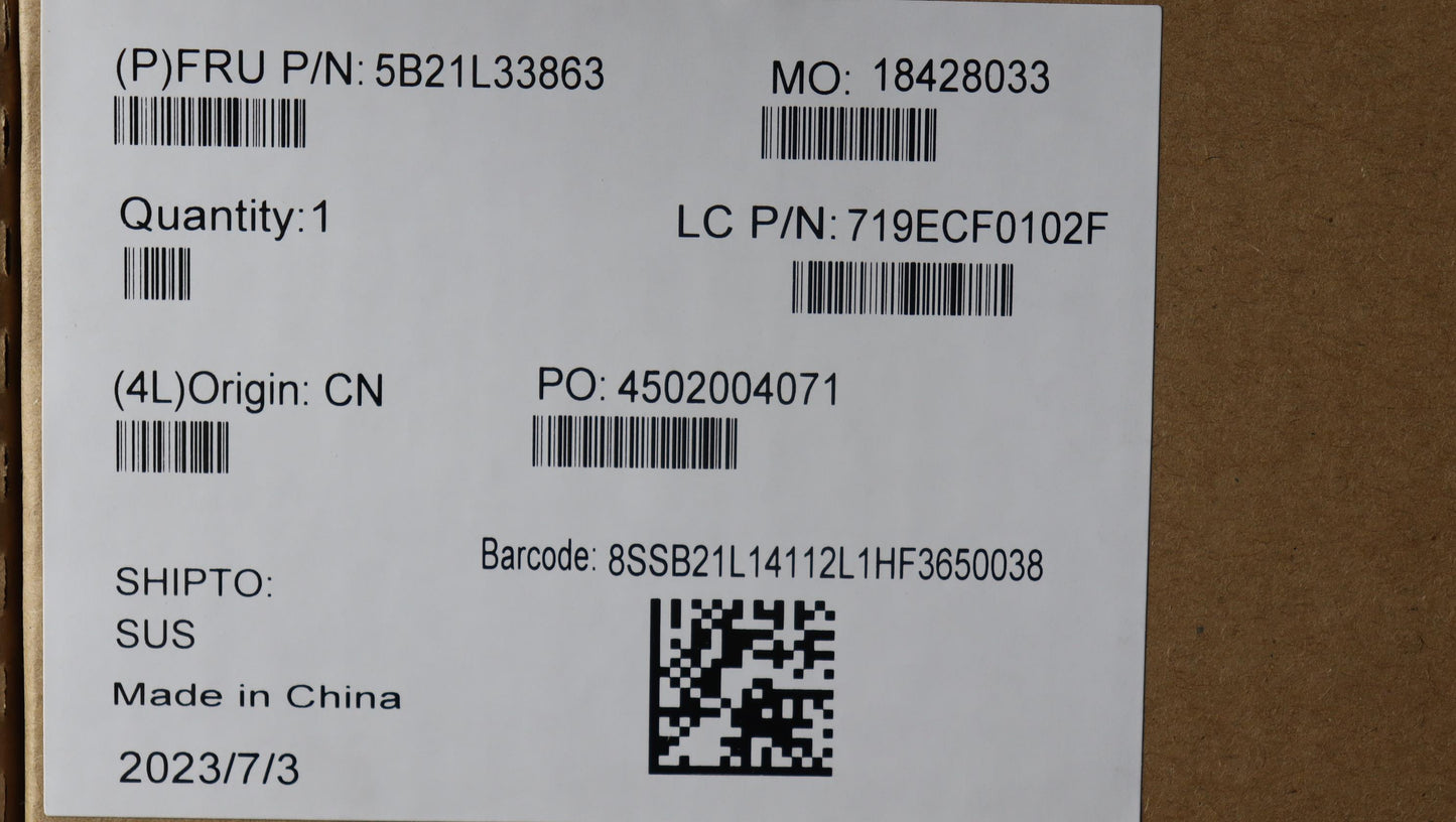 Lenovo Bdplanar I5-1340Pvpe 16G Win Y - 5B21L33863