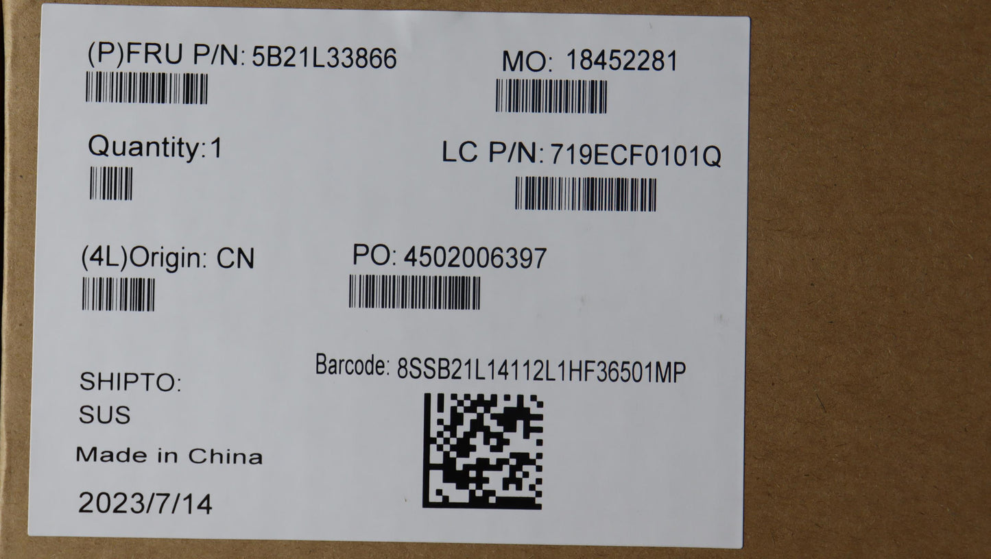 Lenovo Bdplanar I5-1340Pvpe 16G Win N - 5B21L33866