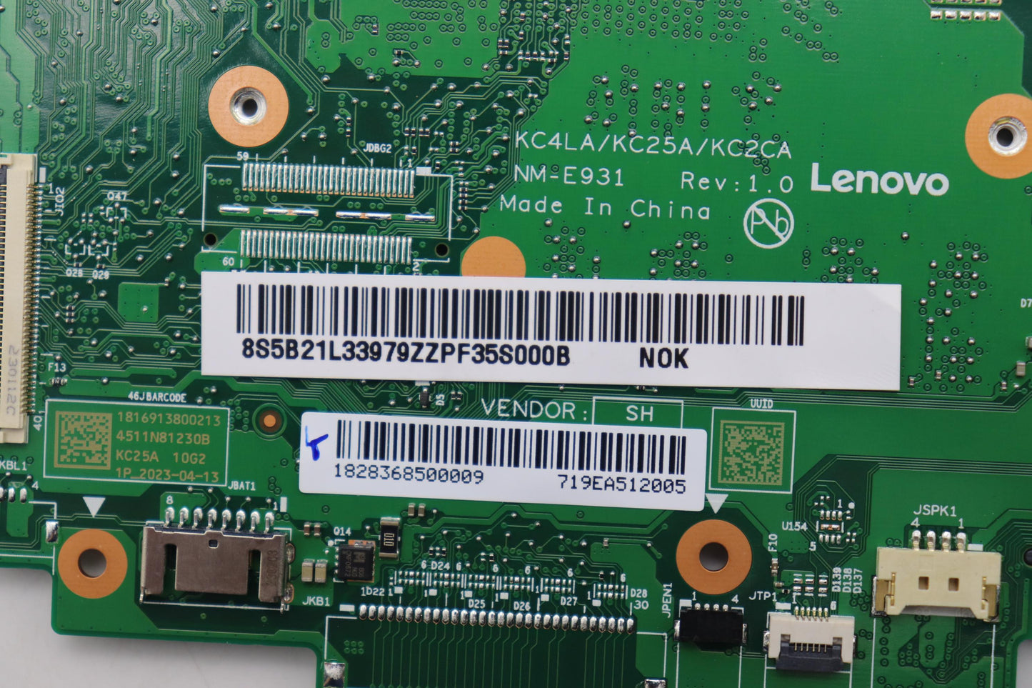 Lenovo Bdplanar Fru 500Eg4_N100_Ig4G6 - 5B21L33979